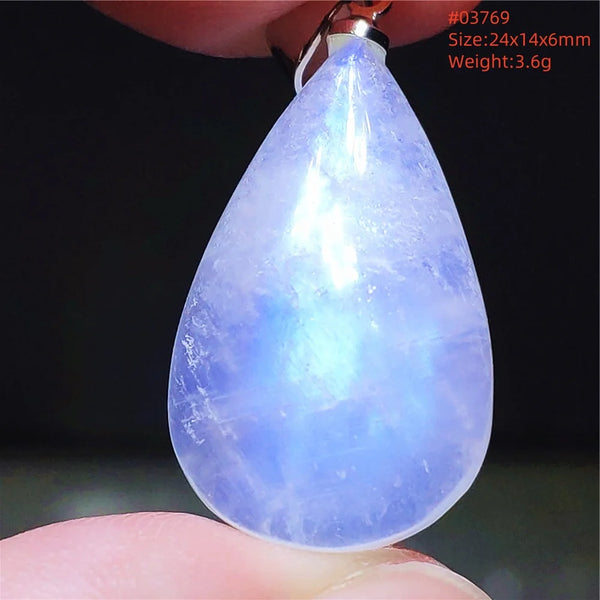Blue Light Moonstone Pendant-ToShay.org