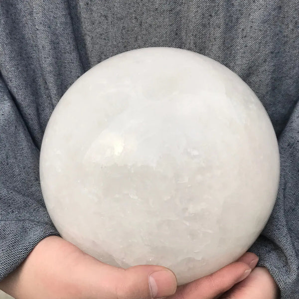 White Quartz Crystal Ball-ToShay.org