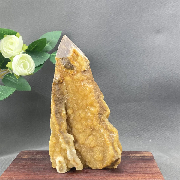White Fluorite Cluster Point-ToShay.org