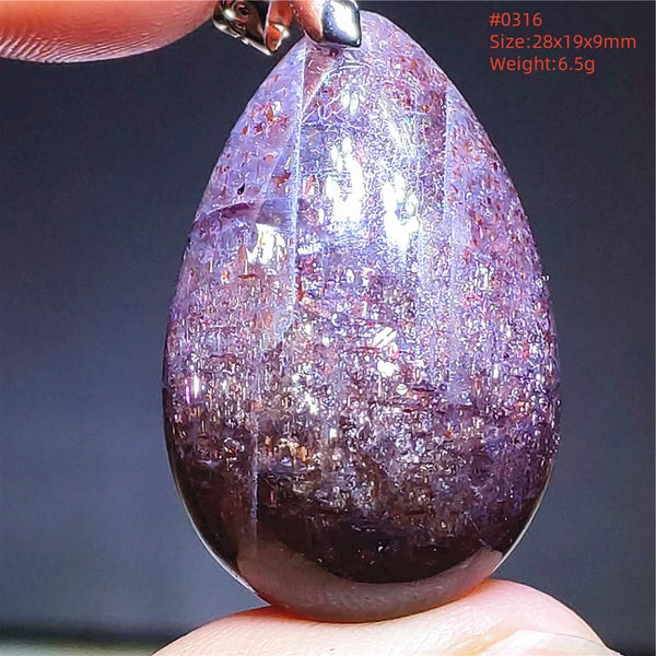 Blue Blood Lolite Pendant-ToShay.org