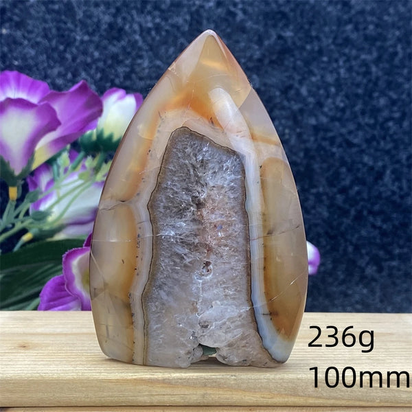 Red Lace Agate Flame-ToShay.org