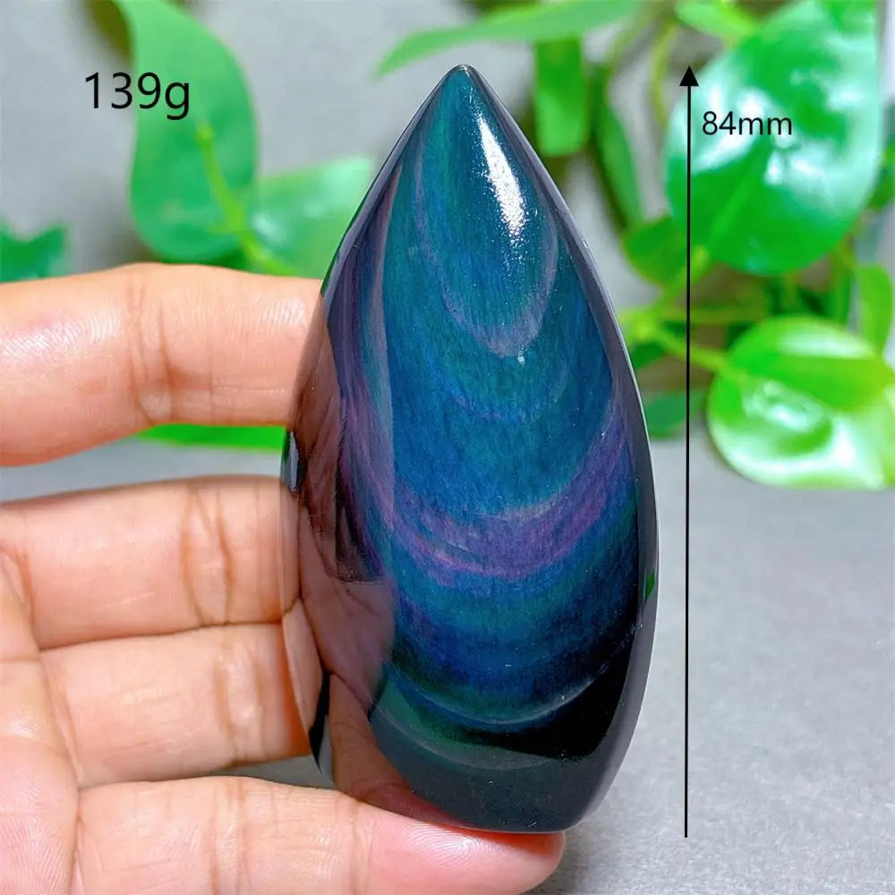 Rainbow Obsidian Torch-ToShay.org