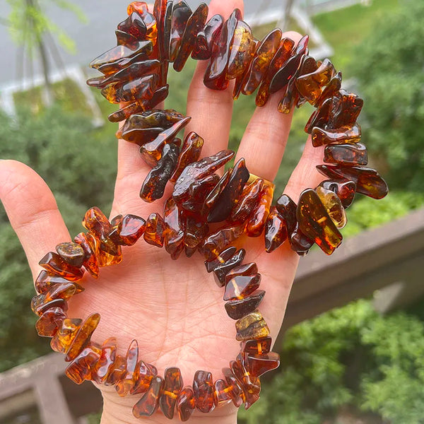 Yellow Amber Bracelet-ToShay.org