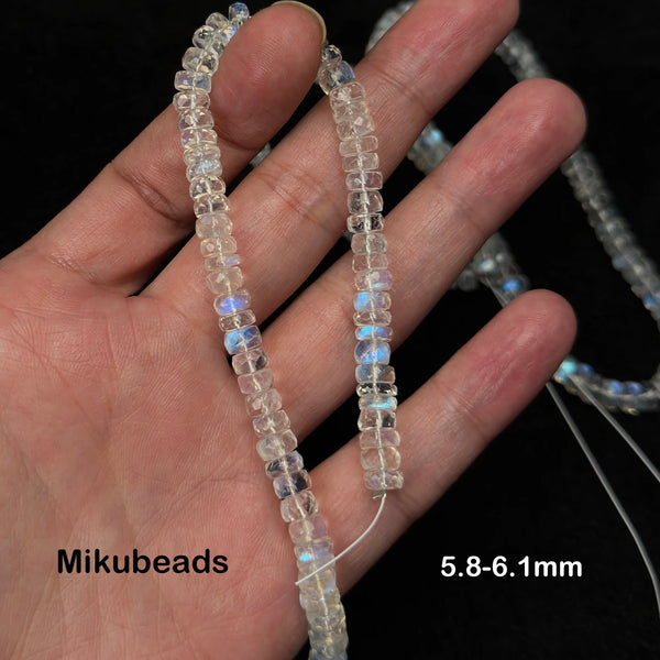 White Moonstone Beads-ToShay.org