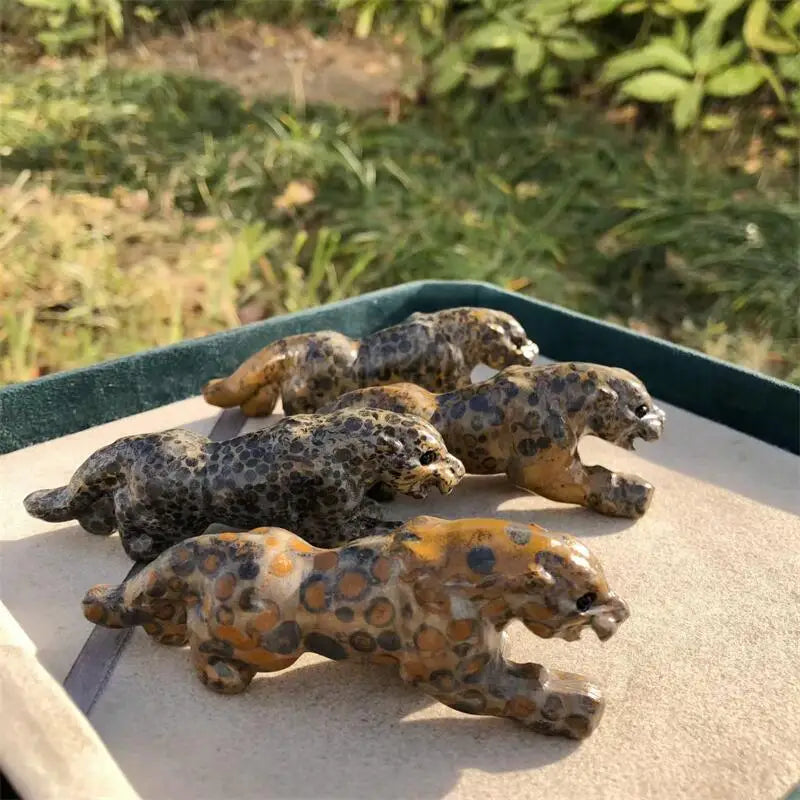 Yellow Leopard Stone Cheetah-ToShay.org