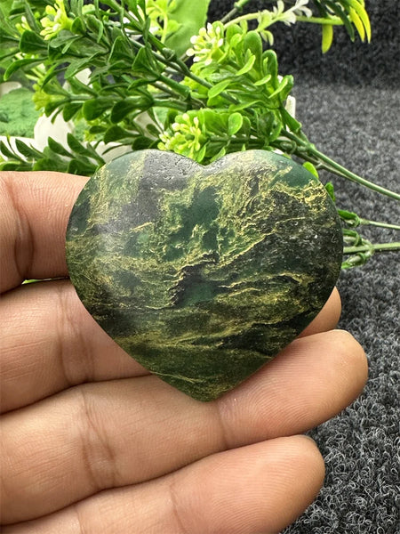 Green Emerald Stone Heart-ToShay.org
