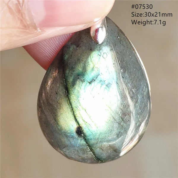Blue Light Labradorite Pendant-ToShay.org