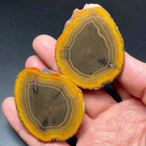 Yellow Sardonyx Agate Egg-ToShay.org
