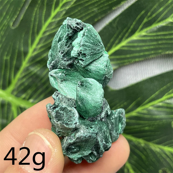 Green Malachite Silk Luster Crystal-ToShay.org