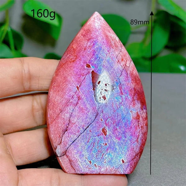 Red Moonstone Crystal Flame-ToShay.org
