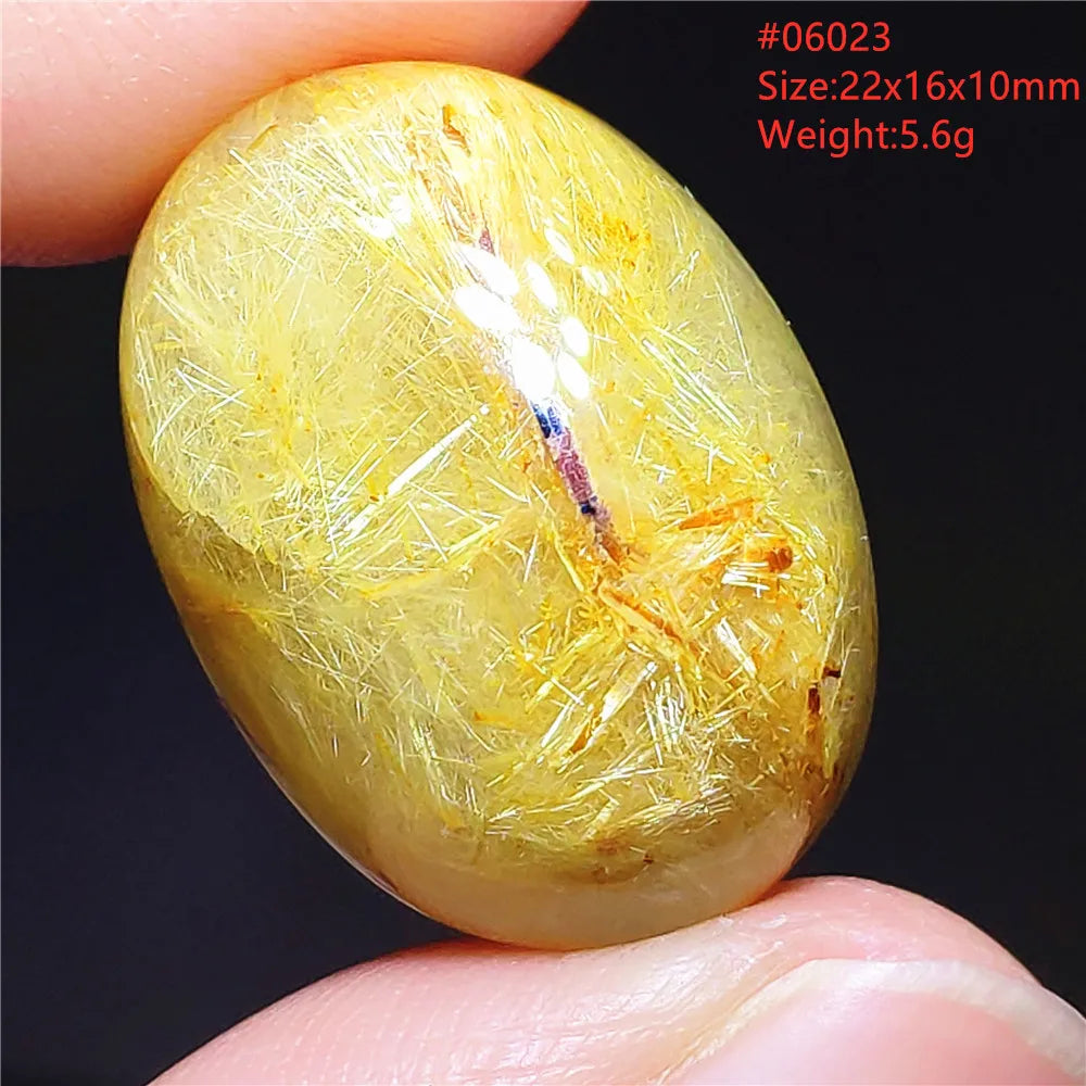 Gold Rutilated Quartz Pendant-ToShay.org