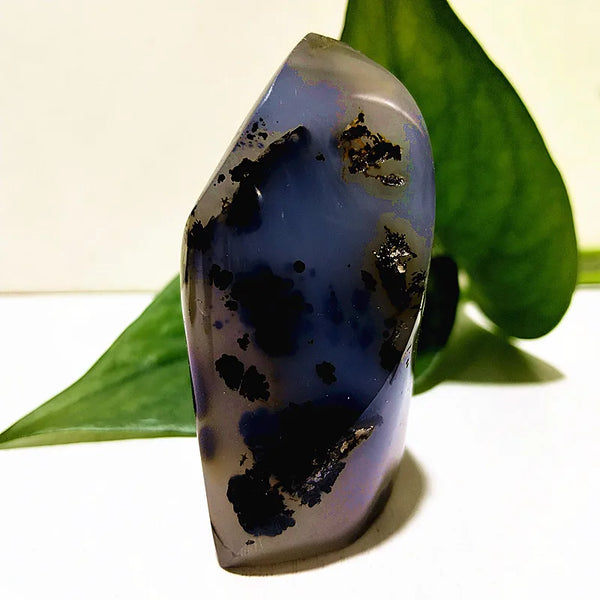 Yellow Moss Agate Flame-ToShay.org
