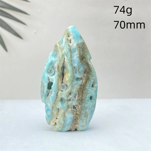 Blue Hemimorphite Crystal-ToShay.org