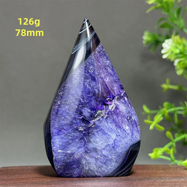 Purple Agate Flame-ToShay.org