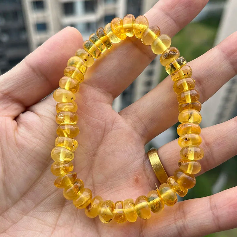 Yellow Amber Bracelet-ToShay.org