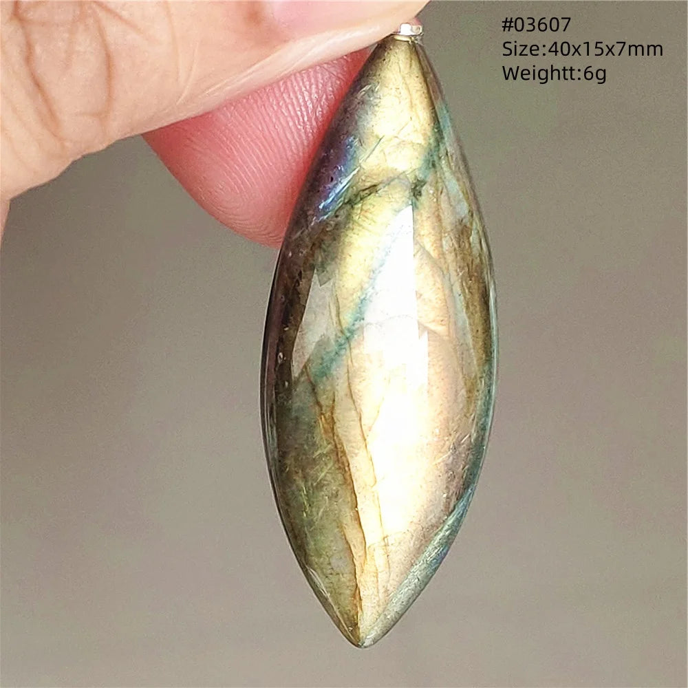 Blue Purple Labradorite Pendant-ToShay.org