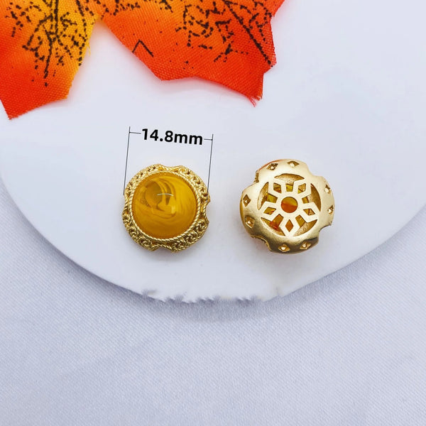 Yellow Beeswax Bead-ToShay.org