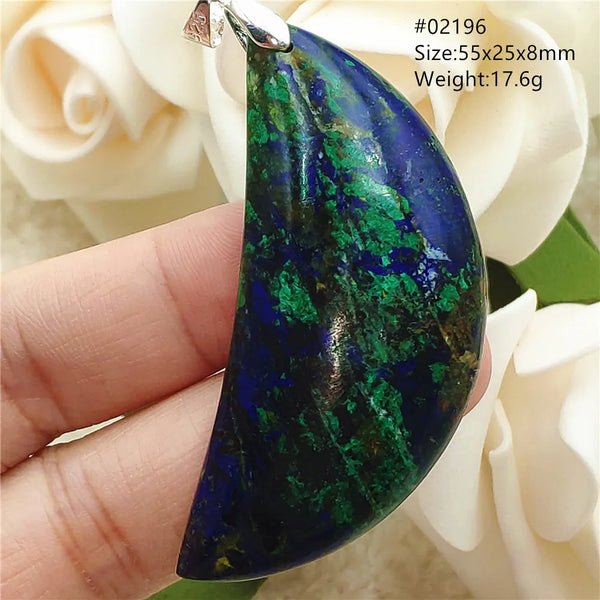 Blue Azulite Pendant-ToShay.org