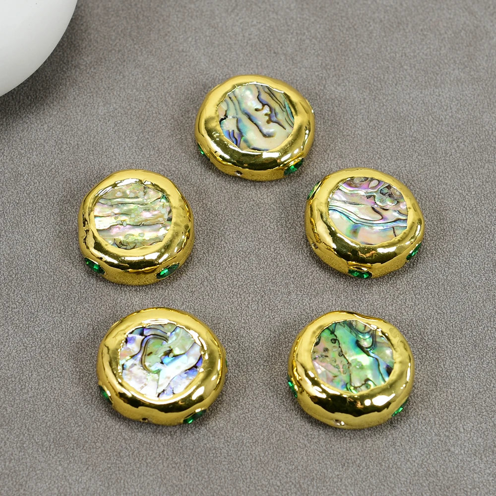 Green Abalone Shell Beads-ToShay.org