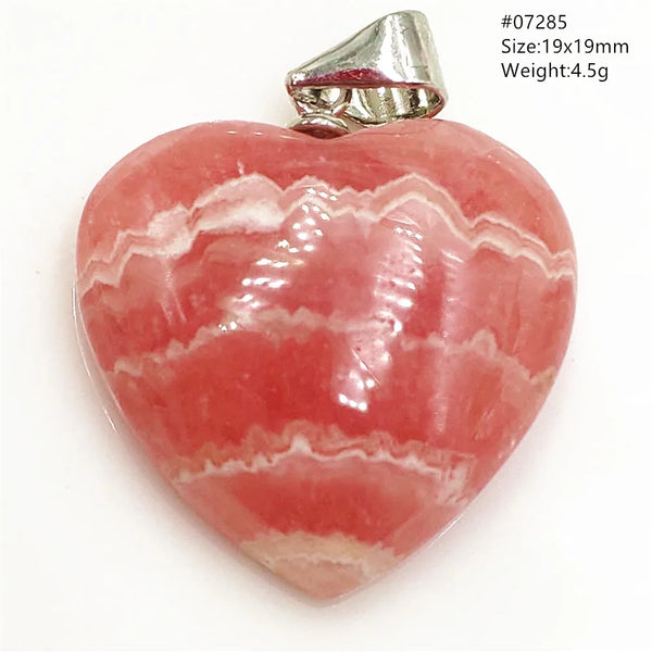 Red Rhodochrosite Pendant-ToShay.org