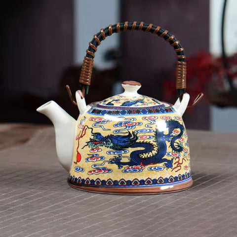Porcelain Tea Kettle-ToShay.org