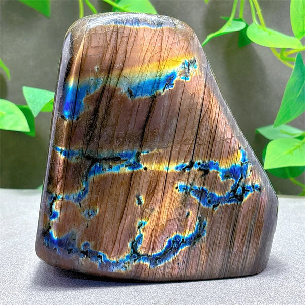 Purple Labradorite Quartz Stone-ToShay.org