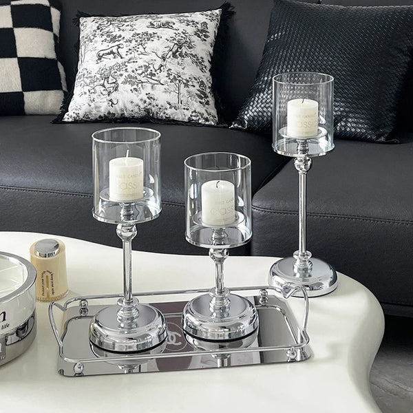 Glass Candle Holders-ToShay.org