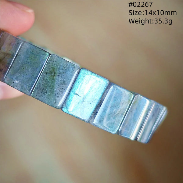 Blue Labradorite Bracelet-ToShay.org