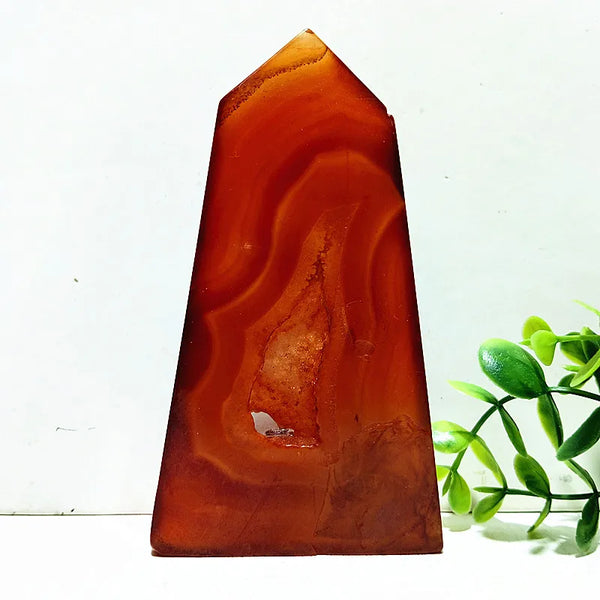 Red Agate Geode Tower-ToShay.org