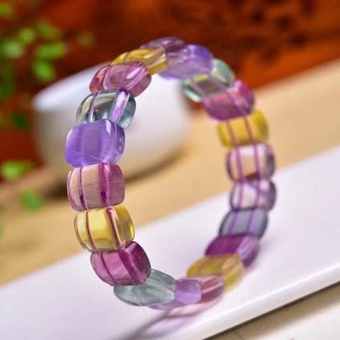Purple Fluorite Bangle-ToShay.org