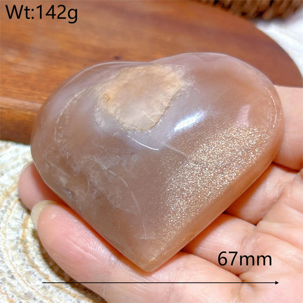 Orange Sunstone Hearts-ToShay.org