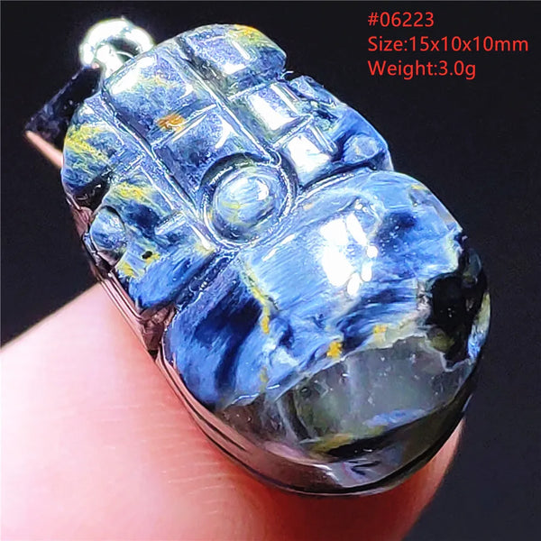 Blue Pietersite Pendant-ToShay.org