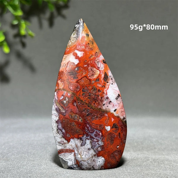 Red Agate Torch-ToShay.org