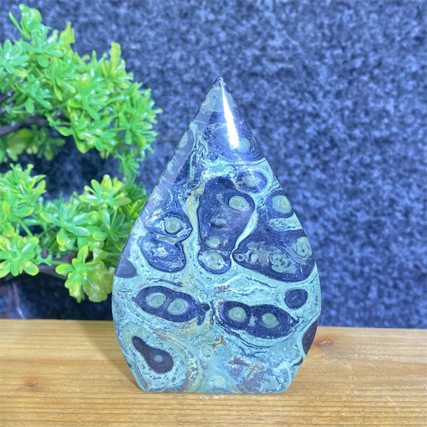 Blue Malachite Crystal Torch-ToShay.org