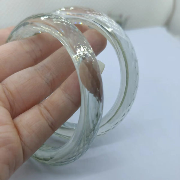 Mixed Moissanite Bangle-ToShay.org