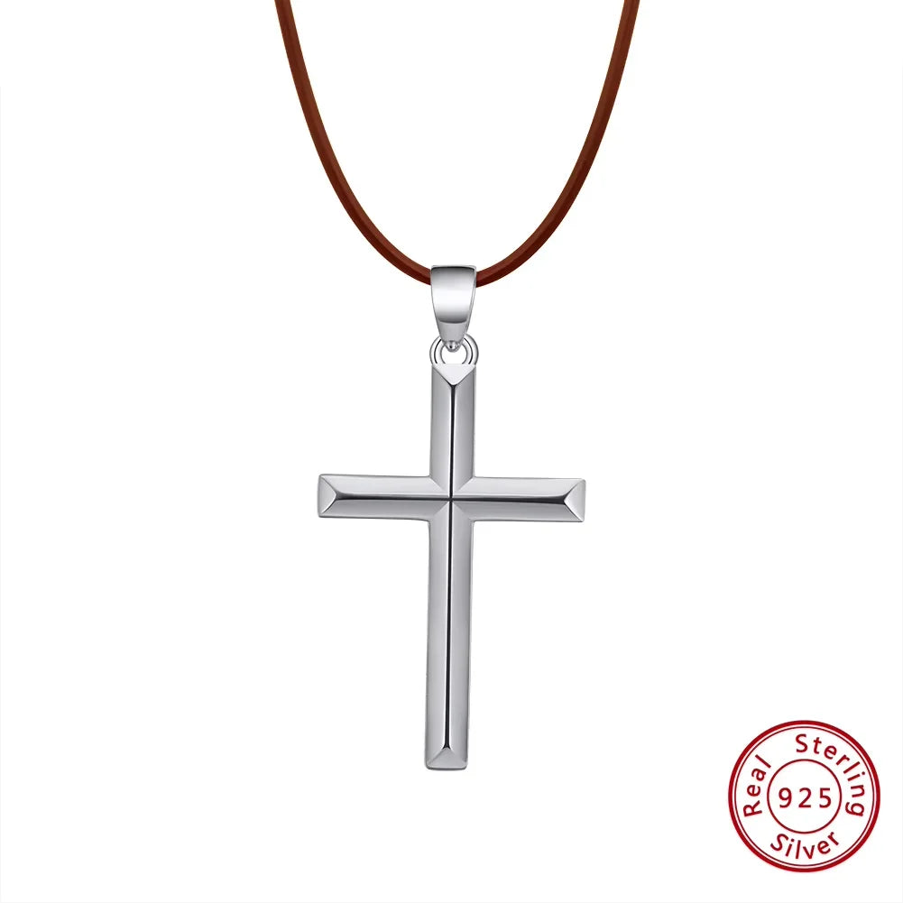 Silver Cross Pendant-ToShay.org