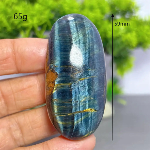 Blue Yellow Tiger Eye Stone-ToShay.org