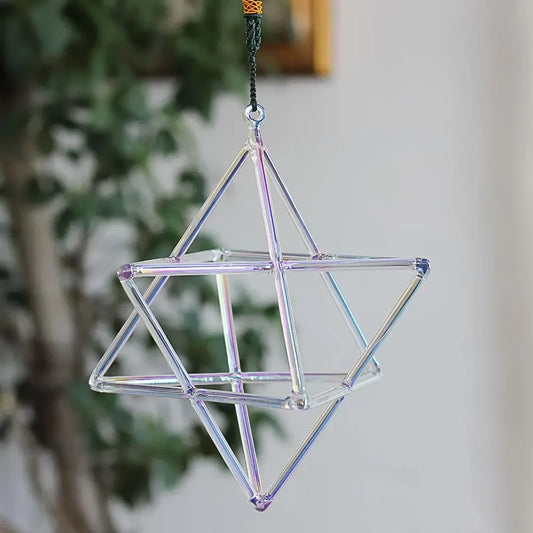 Rainbow Crystal Singing Pyramids-ToShay.org