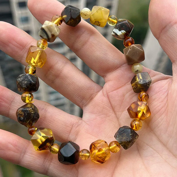 Yellow Amber Bracelet-ToShay.org