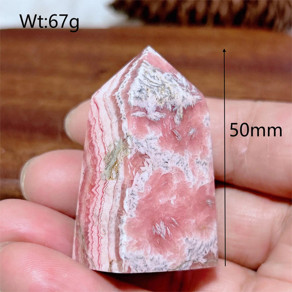 Pink Rhodochrosite Point-ToShay.org