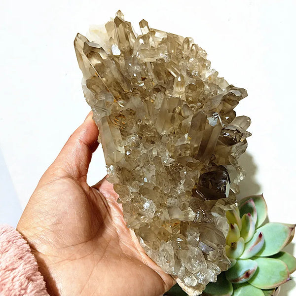 Smokey Tea Topaz Cluster-ToShay.org