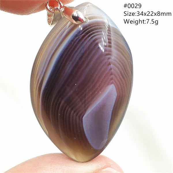 Black Agate Pendant-ToShay.org