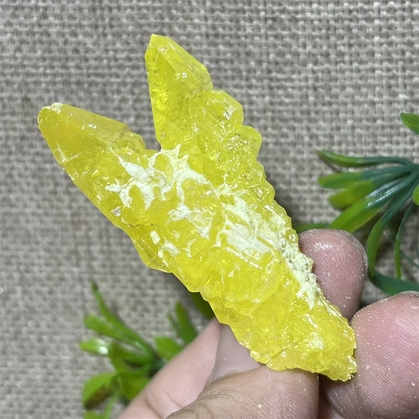 Yellow Sulphur Quartz-ToShay.org