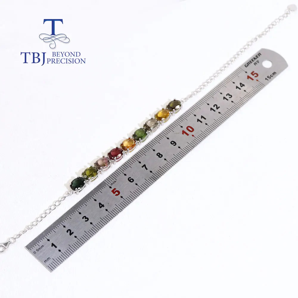 Mixed Tourmaline Bracelet-ToShay.org