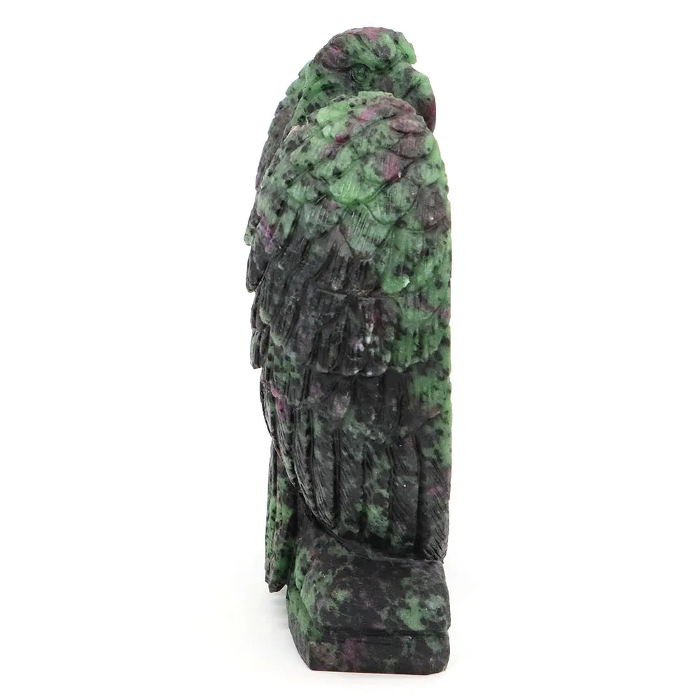 Green Ruby Zoisite Eagle-ToShay.org