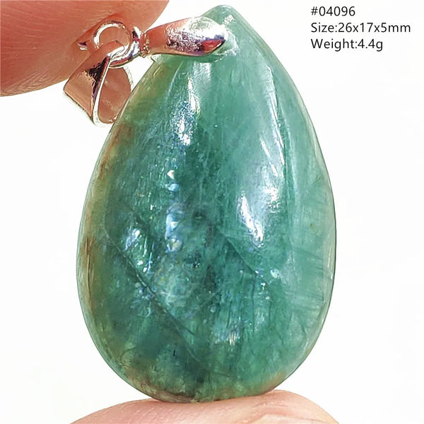 Green Kyanite Pendant-ToShay.org