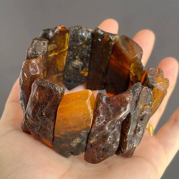 Yellow Amber Bracelet-ToShay.org