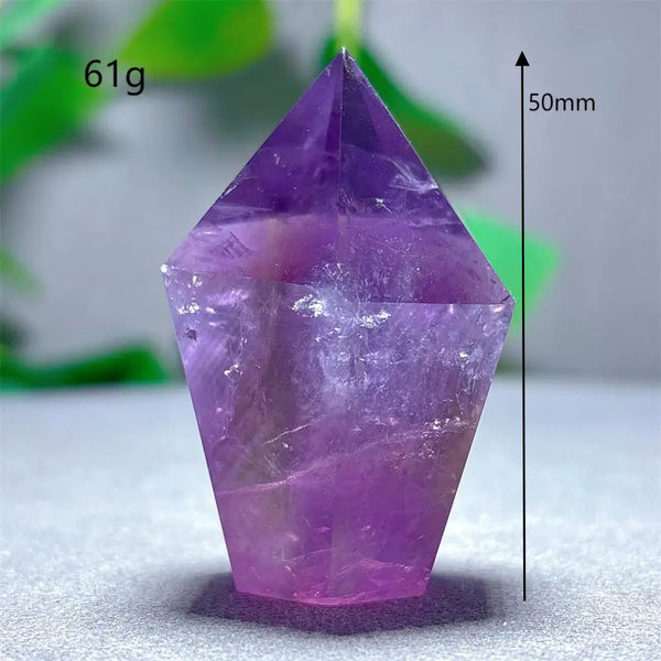 Purple Amethyst Wand Point-ToShay.org
