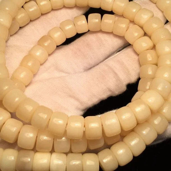 White Camel Bone Beads-ToShay.org