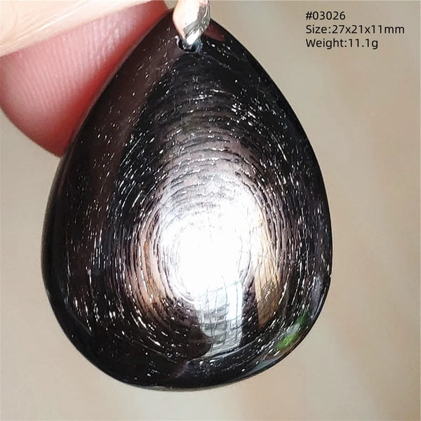 Black Hypersthene Pendant-ToShay.org